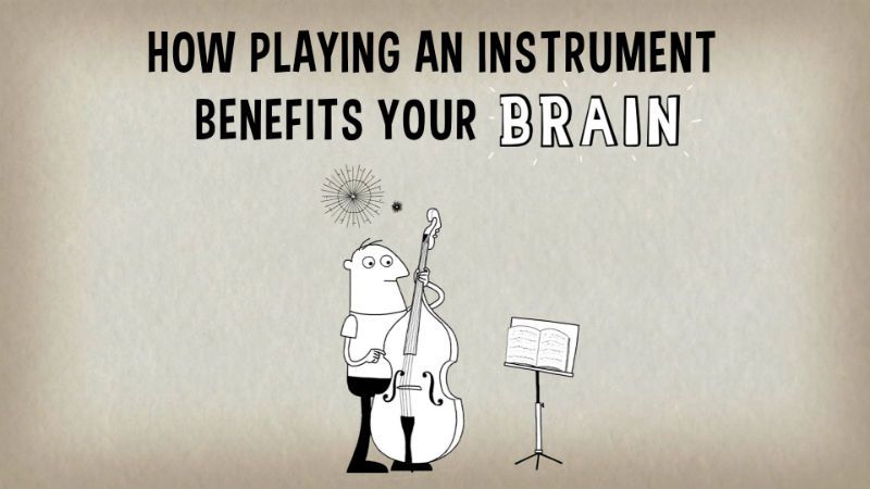 how playing an instrument benefits to your brain