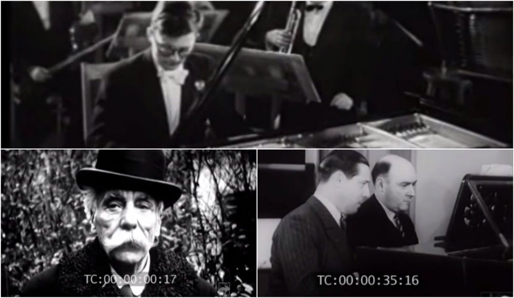 rare videos of classical composers in the last century