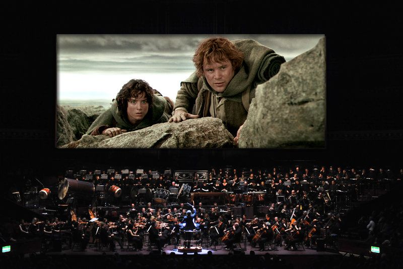 lord of the rings with live orchestra NYC 2015