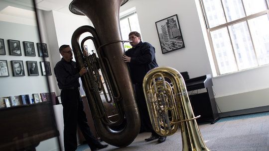 big carl worlds largest tuba carl fischer