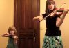 Mother and Daughter Play Bach Double Violin Concerto
