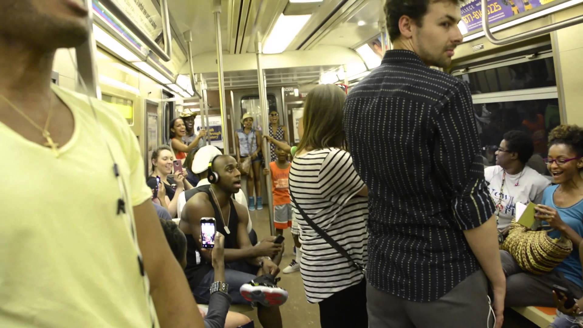 The Cast Of The Lion King Broadway Surprise A NY Subway