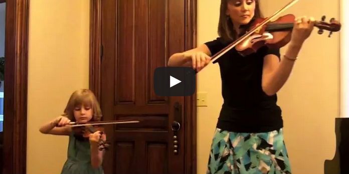 bach double violin concerto mother and daughter
