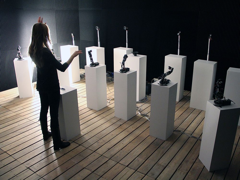 dmitry morozov conducts robot orchestra