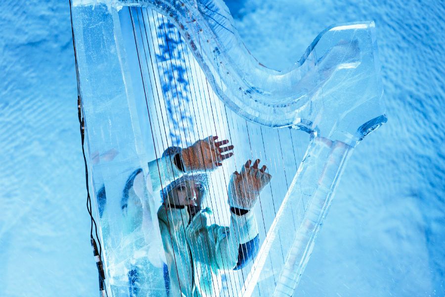 Ice harp geilo norway