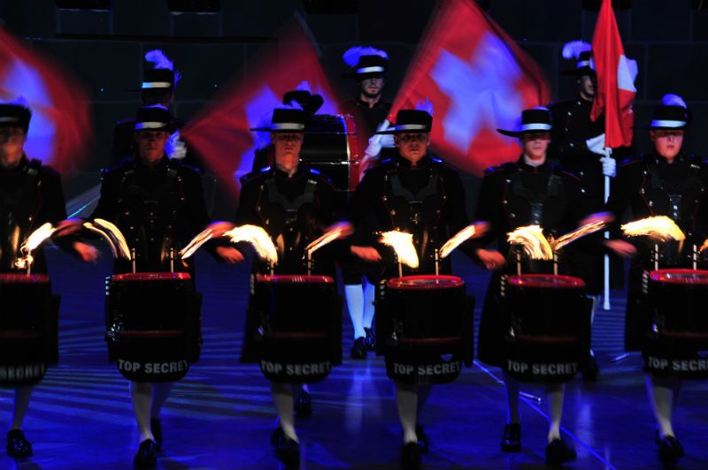 top secret drum corps fire sticks