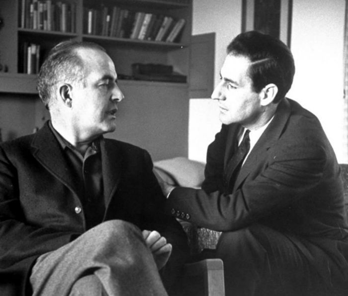 Samuel Barber and Gian Carlo Menotti in their villa, 1958 © Association Capricorn