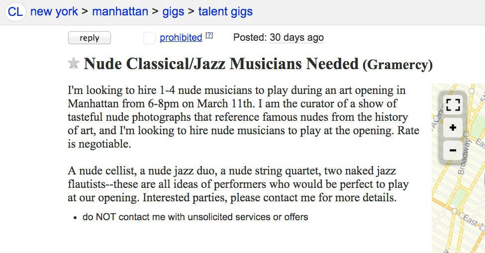 nude classical musicians