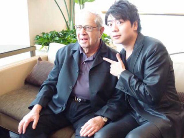 Lang Lang and his mentor Gary Graffman 