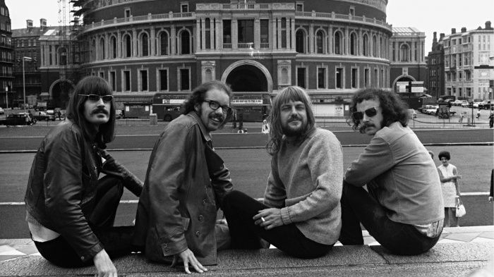 Soft Machine Outside Royal Albert Hall 1970