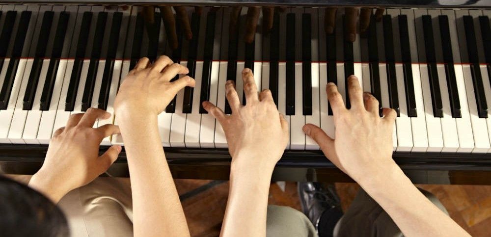music teacher hands