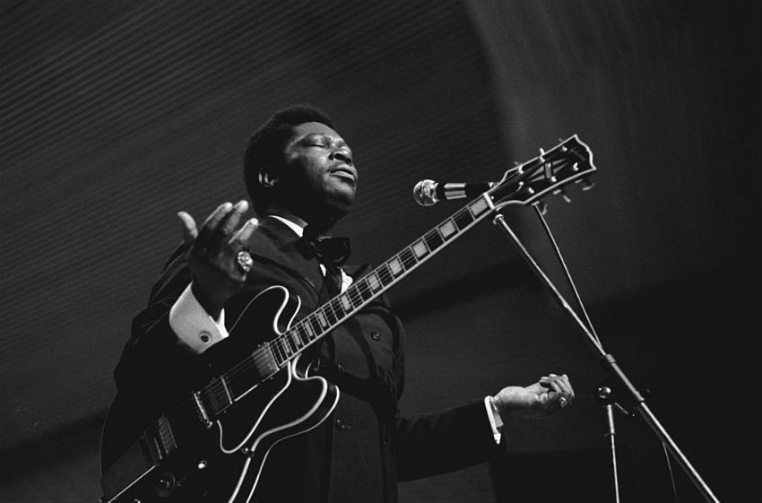 B.B. King in 1971 Photo: Heinrich Klaffs CC-BY-SA