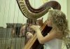 Little Angel Playing the Harp