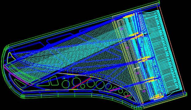 The ultimate goal of this ambitious school project is to construct a fully-functioning piano that sounds great. Image: draftengine.blogspot.com