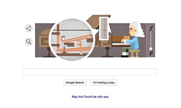 Google doodle piano