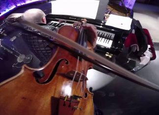 Violinist Anne Sophie Mutter Films Her Performance With A GoPro Camera
