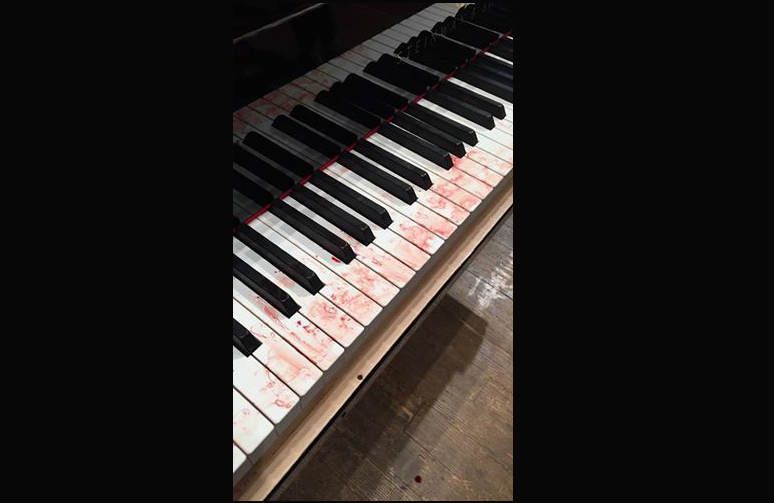 blood-stained keyboard cincinnati world piano competition