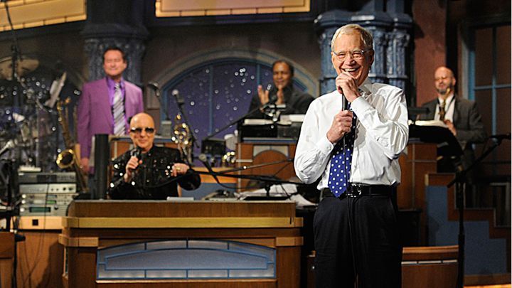 David Letterman and Paul Shaffer after the final taping of the Late Show with David Letterman, on Wednesday, May 20th, 2015. Jeffrey R. Staab/CBS  Read more: http://www.rollingstone.com/tv/features/thanks-dave-the-genius-of-lettermans-late-show-goodbye-20150521#ixzz3cqfBwty5  Follow us: @rollingstone on Twitter | RollingStone on Facebook