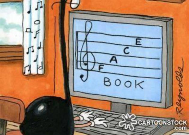 facebook musical notes