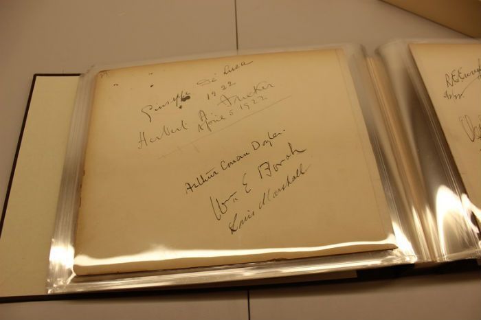 louis salter autograph book luke spencer