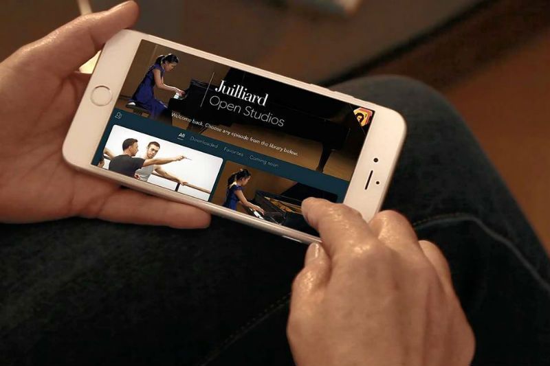 The Juilliard School is trying to reach out to a global audience with its new app, The Juilliard Open Studios. Photo Courtesy: The Juilliard School