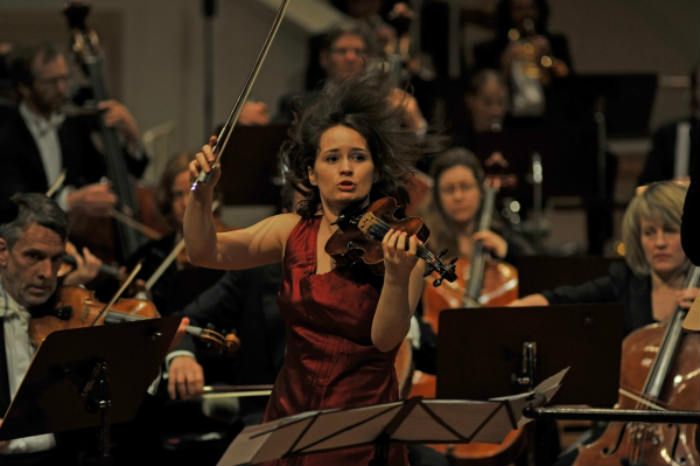 Moldovan violinist Patricia Kopatchinskaja