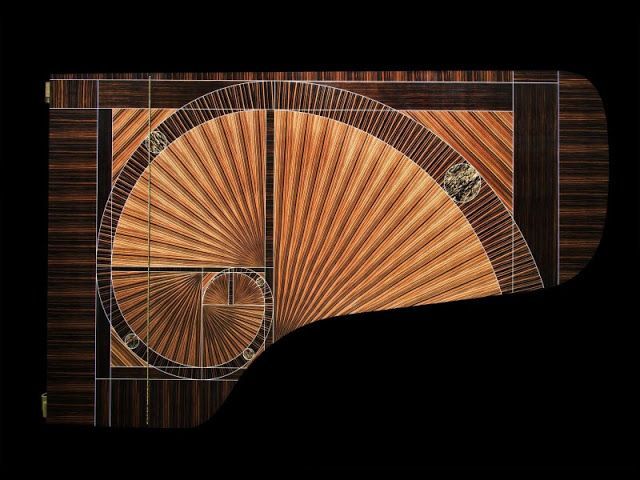 The Fibonacci piano Steinway