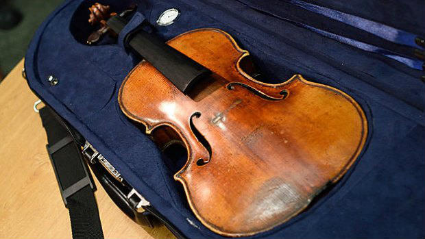 The stolen Stradivarius violin belonging to the late renowned violinist Roman Totenberg