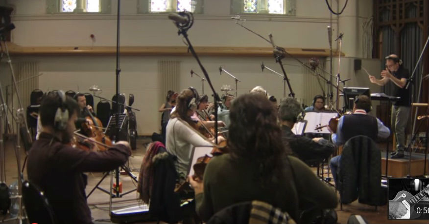 David Gilmour 5am orchestra teaser