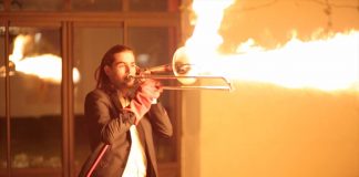 Trombone That Shoots Flames