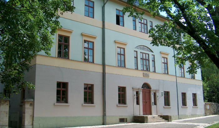 Liszt's residence in Weimar where he wrote the first 12 of his symphonic poems.