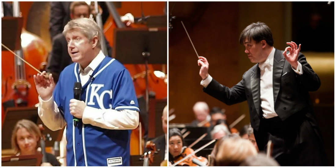 Michael Stern of the Kansas City Symphony challenges Alan Gilbert of the New York Philharmonic to a bet that the Royals will win the World Series.