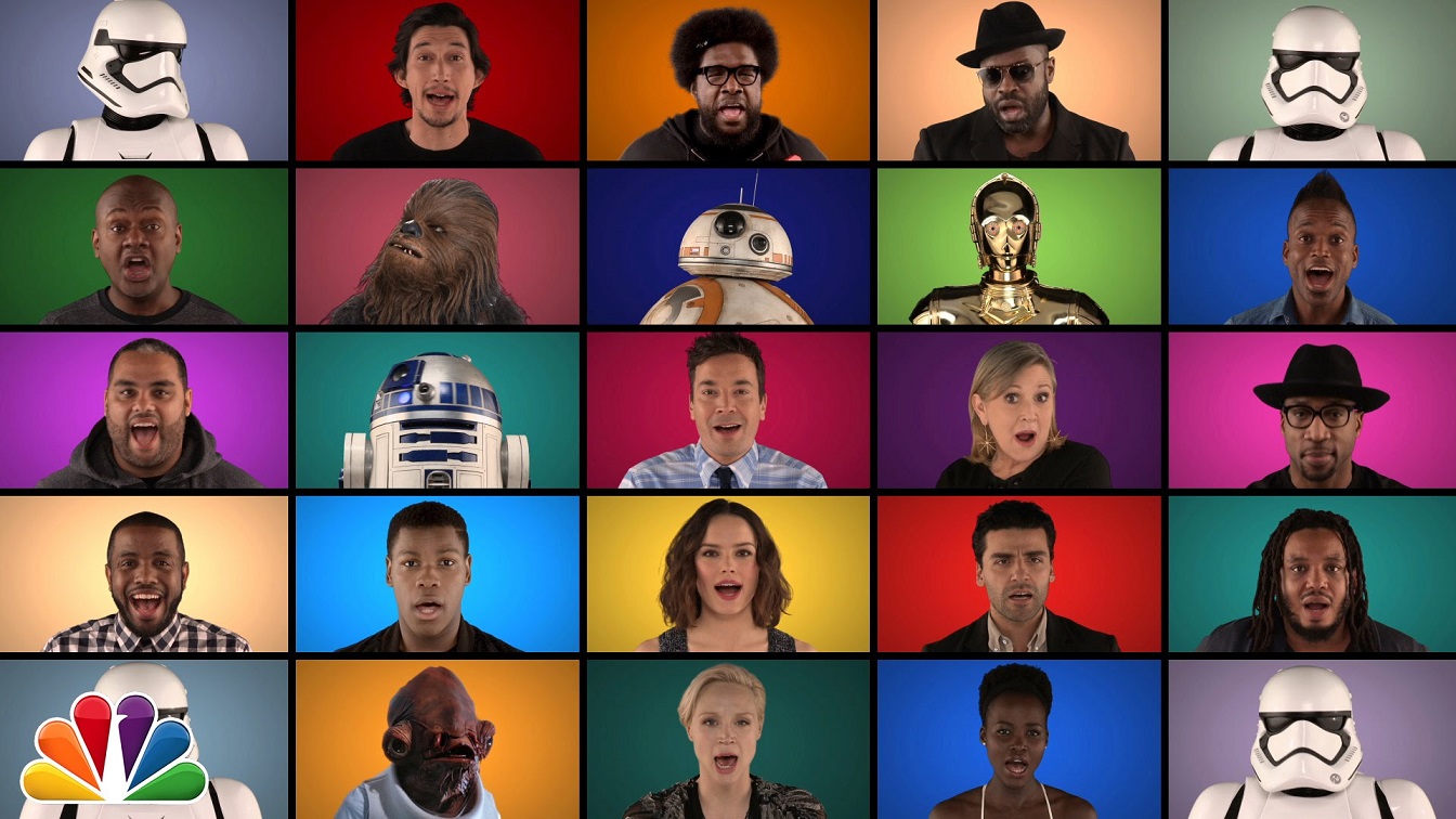 Star Wars Cast Performs A Cappella Version of The Star Wars Soundtrack