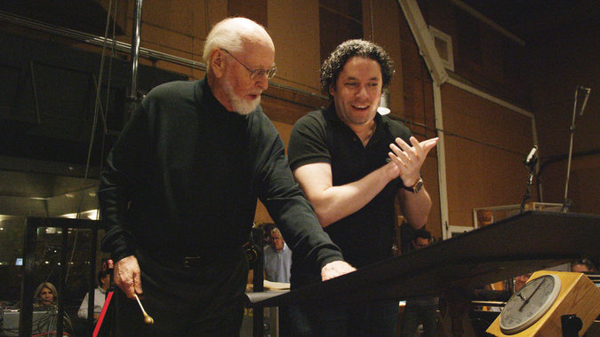 The music director at the Los Angeles Philharmonic, Gustavo Dudamel put in a surprise guest appearance on the Star Wars soundtrack