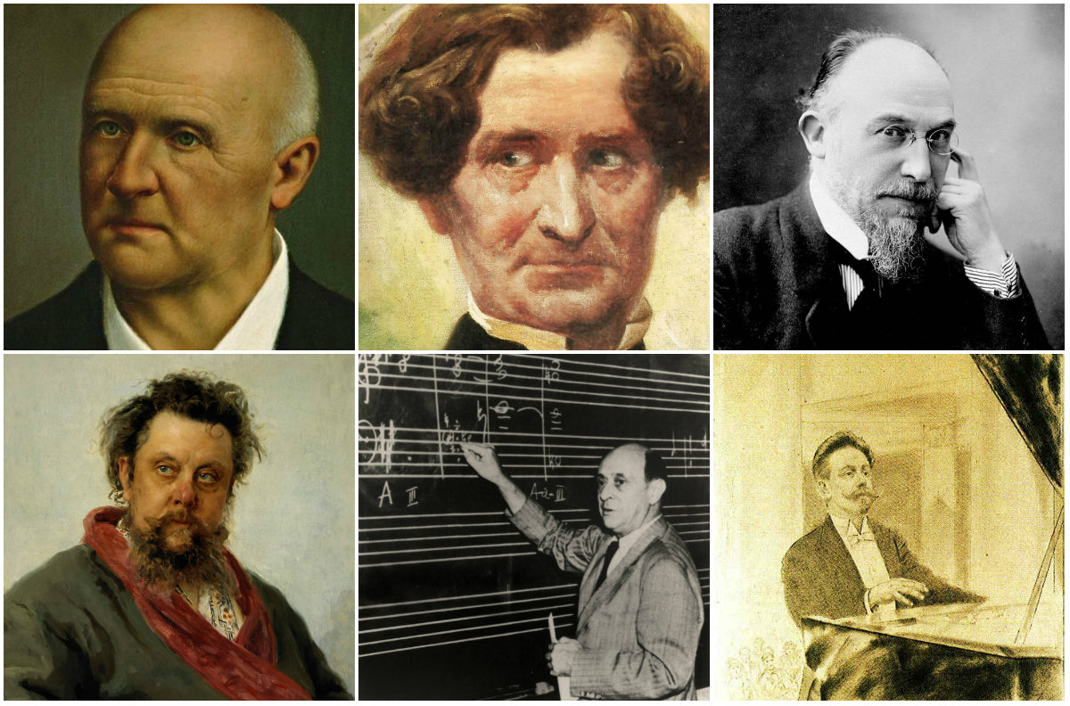 Seven Composers and Their Mental Illnesses