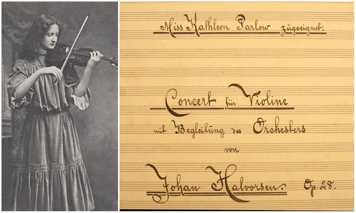 Johan Halvorsen violin concerto