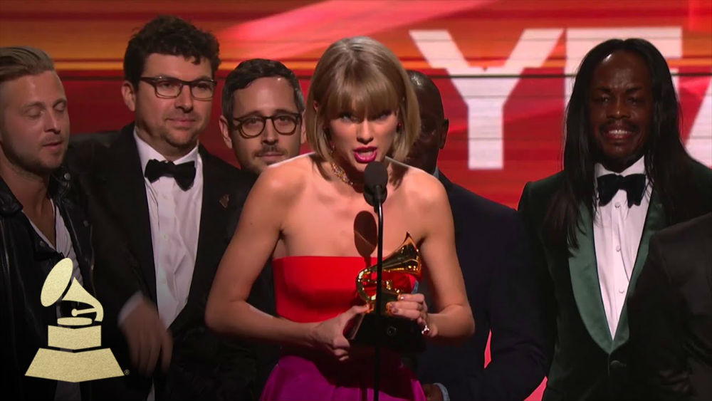 taylor swift grammy album of the year