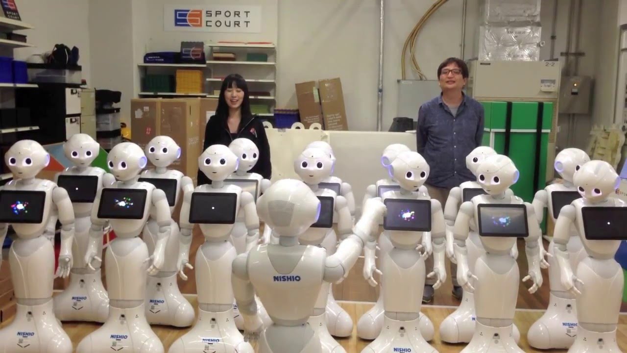 robots perform a very creepy version of Beethoven’s Ode to Joy