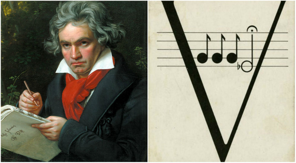 beethoven and morse code