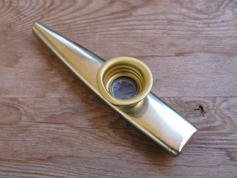 Kazoo Est Un Instrument De Musique Folk Américain Utilisé Dans La Musique  Skiffle Et D'autres Genres Photo stock - Image du comédie, coup: 263104638