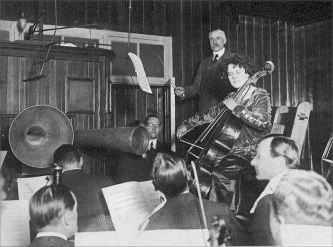 Edward Elgar and Beatrice Harrison