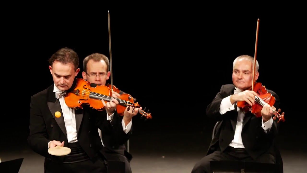 Take a look at how a violinist plays Habanera one-handed