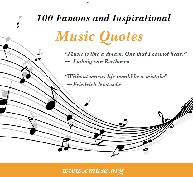 Famous and Inspirational Music Quotes