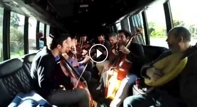 Play Vivaldi on the bus