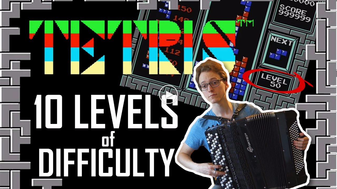 Tetris theme for 10 levels