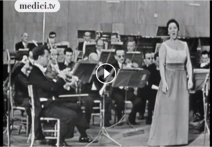 Teresa Berganza performs Mozart, Rossini and de Falla