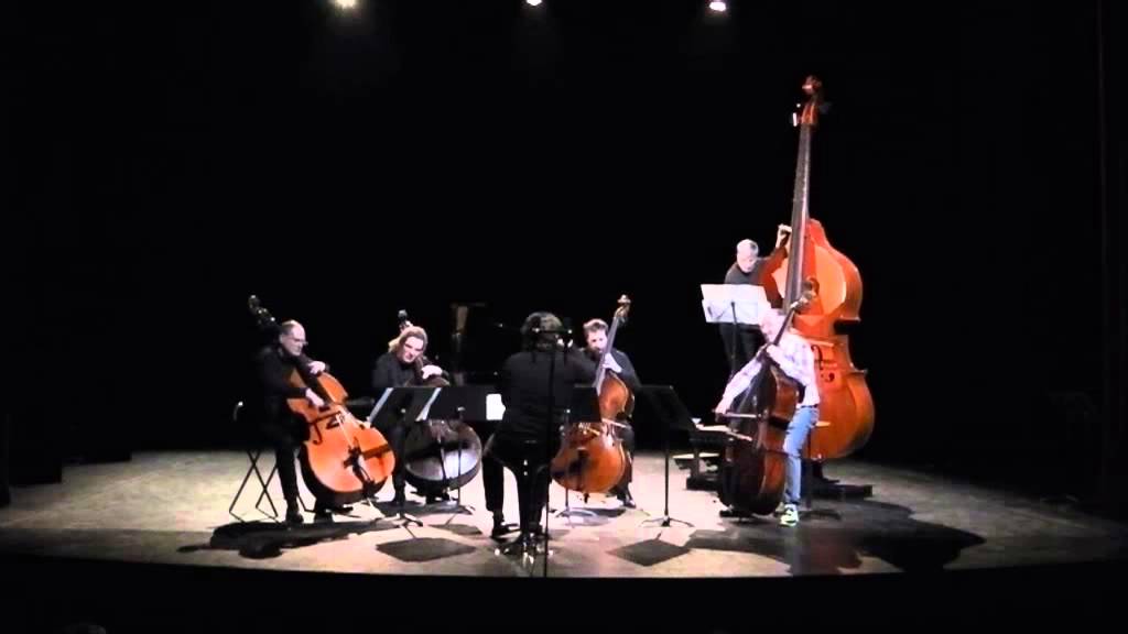 Octobass and Four Double Basses