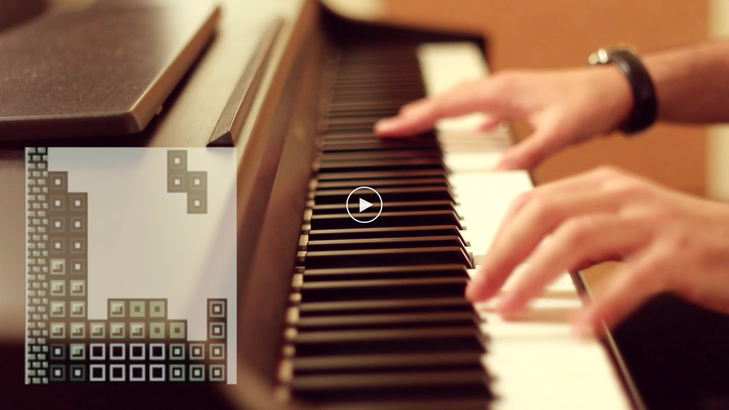 Tetris Theme In a Ragtime Piano Party