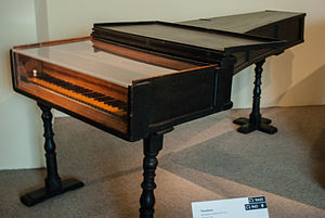 Cristofori piano in the Metropolitan Museum in New York