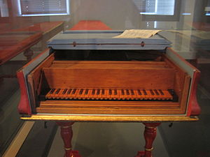 Cristofori piano in the Musikinstrumenten-Museum